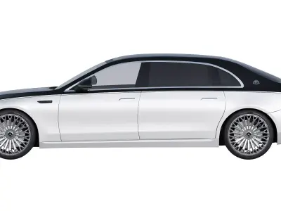 2027 Mercedes-Maybach S-Class MANUFAKTUR 3D model