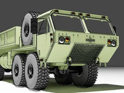 M997 Hemtt Oshkosh truck 3D print model