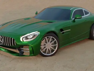 Mercedes-Benz Amg Gt Free 3D model