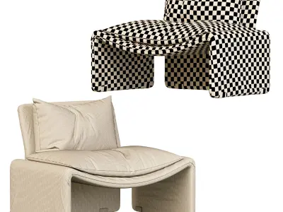 Armchair Aston Martin 3D model