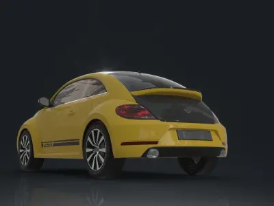 Volkswagen brand cars 3D model