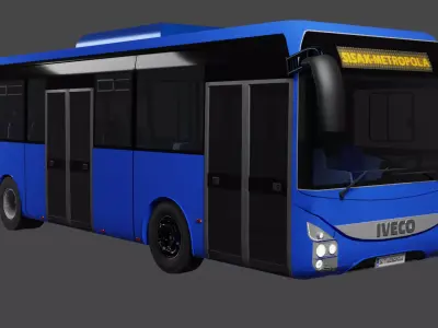 Iveco Crossway - Auto Promet Sisak Livery 3D model