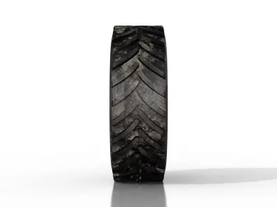 Tractor wheel 3D model