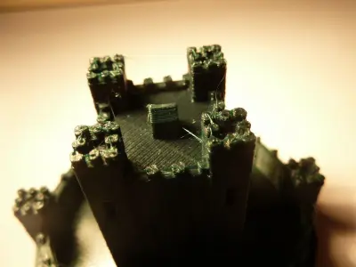 Bebbanburg castle  3D print model