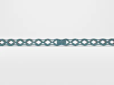 STEEL LADDER BAR 3D model
