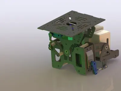 2 Axis GoPro Free 3D model