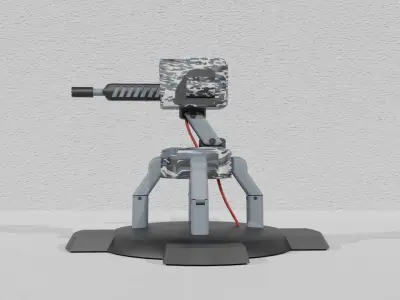 Turret Models 3D model