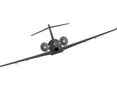 Bombardier Global Express 3D model buy