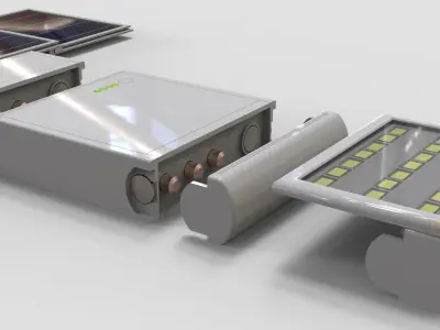 Modular Power Pack 3D model