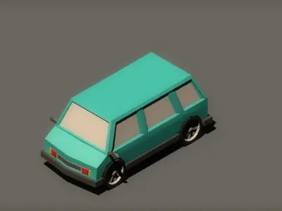 Mini Van 3D model