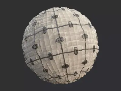 Sci-Fi Military Seamless PBR Texture 71 Texture