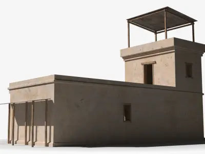 Arab x17 Low-poly 3D model