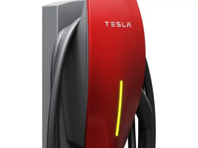 TESLA Wall Connector 3D model