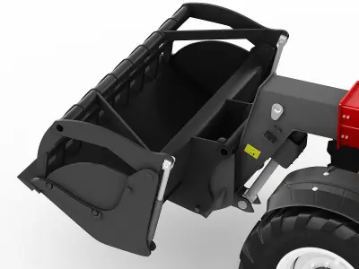 Massey Ferguson 9305 Xtra telehandler 3D model