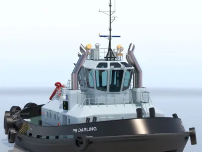 ATD Tug PB DARLING 3D model
