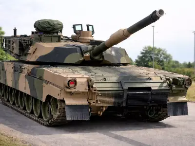 Leopard 2A7 Tank Low Poly Modern Main Battle Tank Low-poly 3D model