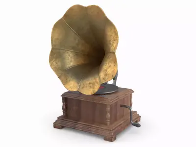 Gramophone 3D model