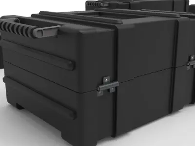 Box-Military Case 3D model