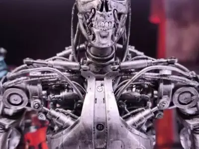 T-800 Terminator High Detal 3D print model