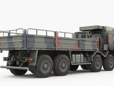 MAN HX77 3D model