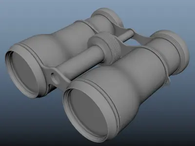 Binoculars 3D model 3D model