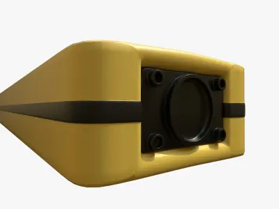 Crane Controls 3D model