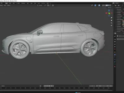free zeeker001 low poly Free 3D model