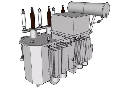 Transformer 3D print model