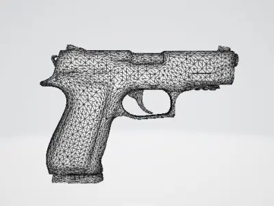 Ultimate Weapon Bundle 10 High Quality 3D Models for Games VR AR Low-poly 3D model