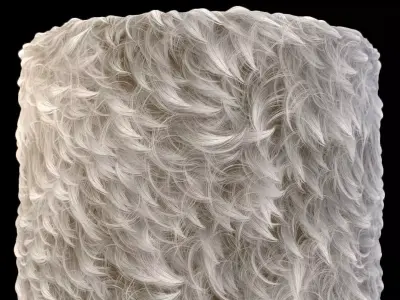 Fur Substance Material and Texture
