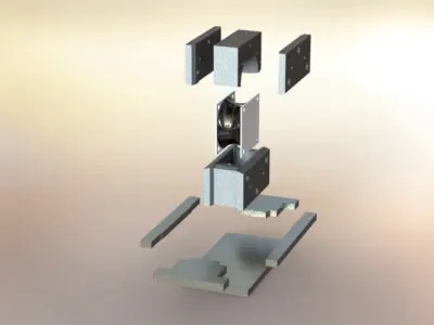 Shock mount mould Free 3D model