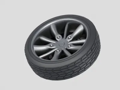 Sport Wheels 3D model