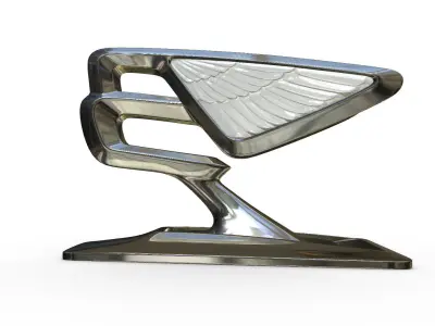 bentley logo 3D model V1
