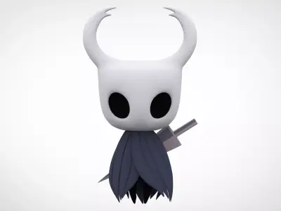 Knight Low-poly 3D model get