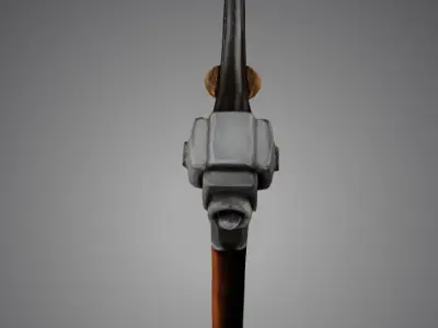 Retro Axe 3D model