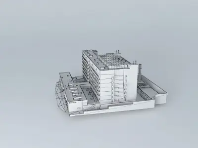 HolidayInn Samara Free 3D model