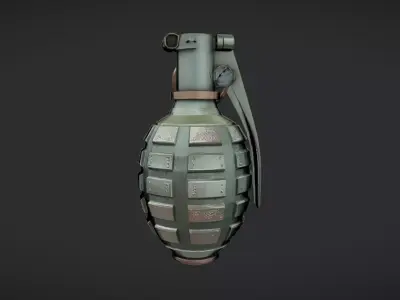 military hand grenade 3D model order