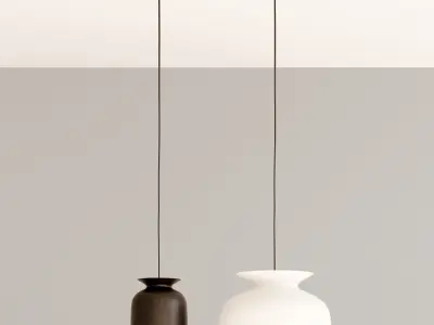 Gubi Ronde Pendant Lamp Free low-poly 3D model