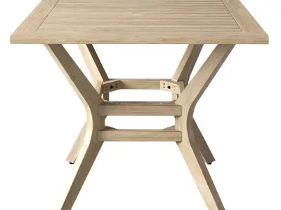 OVE Quinn Dining 5PC Table 3D model