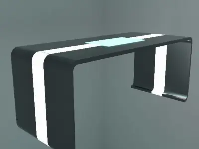 Sci-Fi table Free 3D model