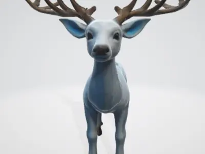Reindeer  3D model