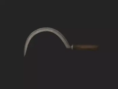 Knife 3D Model 005 Low-poly 3D model