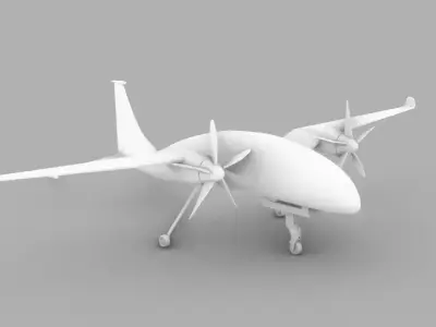 3D Printable Drone Model 3D print model