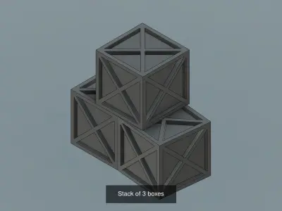Industrial Scatter 3D Model Pack