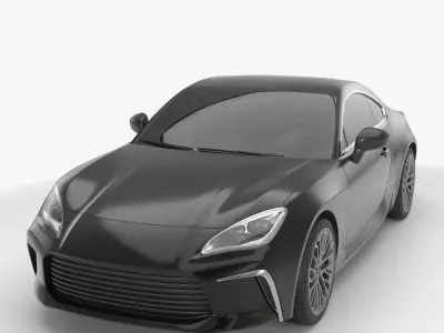 Generic Coupe 01 3D model
