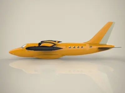 TOY Plane 3D model 6