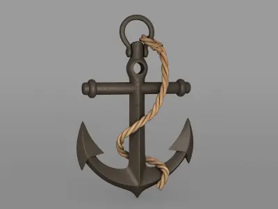 Anchor 3D model