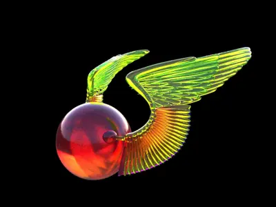 Golden Snitch 3D model