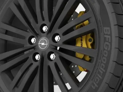 wheel Opel Insignia 3D model