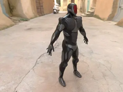 Sci-Fi Character 3D model get